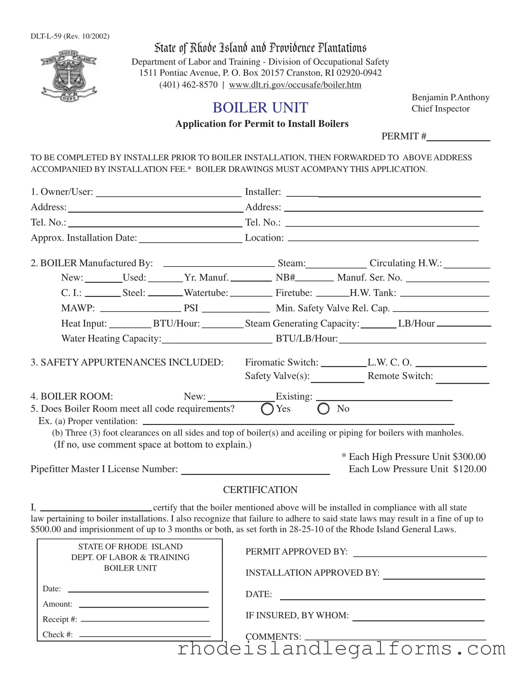 Free Dlt L 59 Form